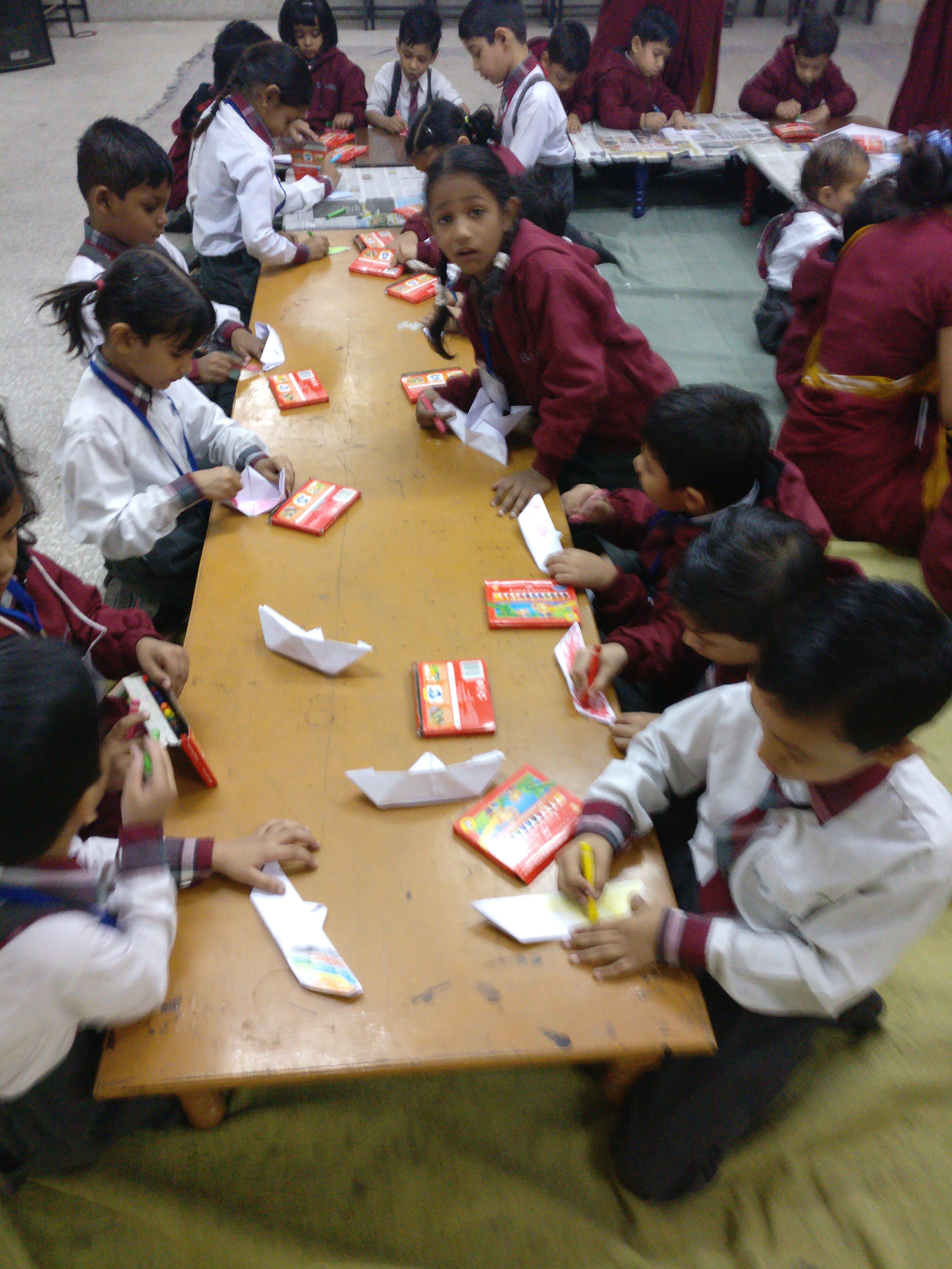 Story Tree session moment - children and books
